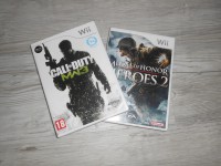 pack jeux wii "guerre"